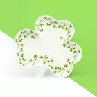 Grace Teaware Shamrock Fine Porcelain Serving Plate
