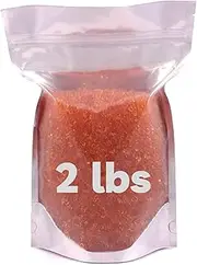 Silica Gel Beads Orange, 3-5mm | Orange Silica Gel Beads Turn to Green to Indicate Reactivation. Reusable Desiccant Beads Rechargeable Moisture Absorber Silica Gel (2.0 lb)