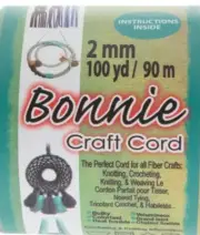 Pepperell Crafts Bonnie Craft Cord 2 mm Various Colors New