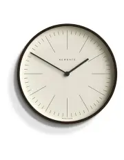 [Newgate] Mr Clarke Dark Wood Marker Dial 28 Clock in Multi