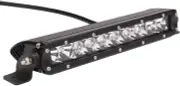 10 Inch, 11 Inch Low Profile Single Row LED Light Bar for Super Slim 50w