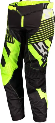 Scott 450 Patchwork Motocross Pants, black-yellow, Size 30 for Men Black Yellow