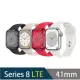 【Apple】Apple Watch S8 LTE版 41mm(鋁金屬錶殼搭配運動型錶帶)