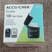 100 Accu-Chek Guide Test Strips EXP 6-17-26