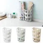 Rack Garbage Bags Tableware Organizer Plastic Bag Container Wall-mounted