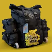 Kevin Little roll-top backpack