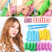 18/36PCS Magic Hair Curler Formers Spiral Leverage Curlers DIY Styling Rollers