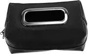 Cabilock Car Tissue Holder Stylish Leather Sun Visor Napkin Holder Easy Installation Visor Tissue Box for Car Keeps Your Vehicle Clean and Tidy Convenient Extraction for Quick Access