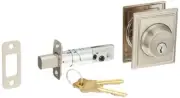 Schlage Lock Company B60ADD619 Series Deadbolt Addison Rose Single Cylinder...