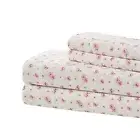 Soft Microfiber Rose Printed Sheets - Luxurious Microfiber Bed Sheets - Inclu...