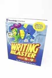 Writing Blaster - PC Knowledge Adventure Ages 6-9 1st-3rd Grade - New Sealed