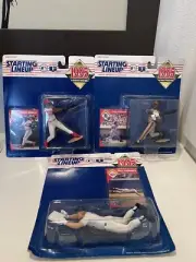 1995 Edition Kenner Starting Lineup Cecil Fielder/Chuck Knoblauch/Reggie MLB