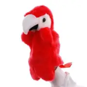 Parrot Hand Puppet Soft Stuffed Toy Doll Family Parent-child Kid Birthday Gift