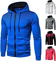 [HieoAnir] Hooded Tops Top Patchwork Sweatshirt Pants Autumn Suit Sports Zipper Sets Men's Tracksuit Men's Blouse Men's Hoodies