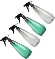 ibasenice 4pcs Multipurpose Spray Bottle for Gardening Cleaning Hair Salon Durable Design Elegant Appearance Comfortable Use Strong Lightweight