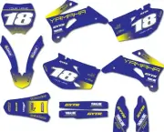 Custom Graphics Kit MONTE CARLO Yamaha YZF 450 2006 - 2009 decals sticker kit