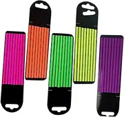 GETAJGHSD Guided Highlight Strips 5 Sheets of Page Markers for Easy Reading and Learning