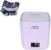 Topyond Automatic Portable Washing Machine 7L Large Capacity with Rotary Drying for Dormitory Family Apartment RV, Mini Washer and Dryer Combo,Portable Washer for Small Spaces (Purple)
