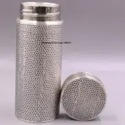 Pure Silver Cup 999 Silver Water Bottle Cup Hammer Finish Men's Tea Cup /70g