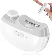 Allyplay 2025 Upgraded Electric Nail Clipper, Electric Nail File, 2 Speeds Automatic Nail Trimmer with LED Light & Clip Storage - USB Rechargeable for Baby, Kids, Adults, Seniors