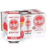 Seltzer Water Caffeinated Sparkling Water Made with Vitamin B12 and Vitamin B...