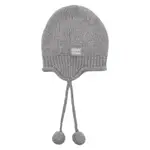 [Miu Miu] Miu Miu Pompom-detailed Ear-flap Beanie S GREY