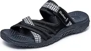 [Skechers] Women's Reggae-Color-Full Slide Sandal