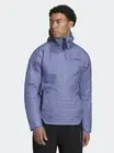NWT Adidas Terrex MYSHELTER PrimaLoft Parley Padded Anorak Violet Size M. $250.