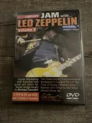 Lick Library JAM WITH LED ZEPPELIN Jimmy Page Style Guitar Video Lesson 2 DVD+CD