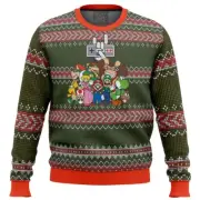 Nintendo Ugly Christmas Sweater Festive Gift for Retro Gaming Fans
