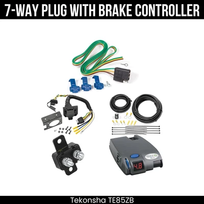 Tekonsha 7-Way Wire Brake Control For 02-07 Buick Rendezvous 01-05 Pontiac Aztek