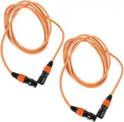COHEALI 2pcs Audio Cable Male to Female for Microphones and Audio Mixers Stable Connection for Recording Live Performances