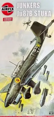 Airfix Vintage Classics Junkers Ju87B Stuka 1/24 Scale A18002V