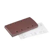 40-Grit 8-Holes Hook and Loop Sanding Sheet 7.3" x 3.6" Wet Dry Sandpaper 15pcs