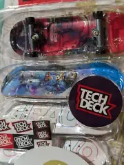 Tech Deck Paris Olympics 2024 Official Skateboard Deck Set 4 Fingerboards