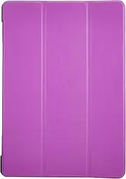 dtab D-01K Case 73660-05 Tri-Fold Slim PU Leather Case [Protective Film + Stylus Pen] docomo Huawei MediaPad M3 Lite 10 wp Purple