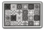 Diatomaceous Earth Shower Mat Non-Slip Super Absorbent Quick Drying Bathroom Floor Mat-Monologue