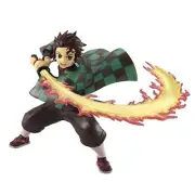Demon Slayer Model Tanjiro Kamado [Hinokami Kagura] Color-coded plastic model