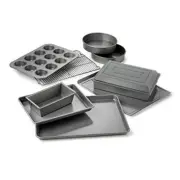 10-Piece Nonstick Includes Baking Sheet, Cookie Sheet, Cake 10-pc Bakeware Set