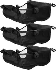 Garneck Stroller Storage Bag Baby Stroller Organizer Net Bag for Shopping Oxford Cloth Portable Easy to Use Bottom Basket