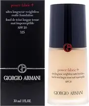 Power Fabric Plus Longwear Weightless Matte Foundation SPF 20-3.25 by Giorgio Armani for Women - 1 oz Foundation