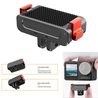 Aluminum Magnetic Adaptor Mount Base Quick Release For DJI Action 3/5 Pro Camera