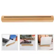 Wooden Computer Rack Office Tablet Stand for Desk Vertical Laptop