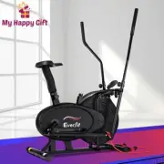 Everfit Exercise Bike 4in1 Elliptical Cross Trainer Bicycle Home Gym Fitness