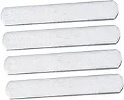 Toddmomy Stainless Steel Weighted Leggings Plates Electroplated Round Edges No Sharp Corners Safe for Adults Boys and Girls 0.2kg Each