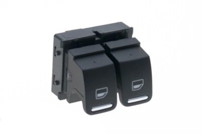 2013-2017 VW Volkswagen Beetle Black Aluminum Driver Side Window Switch OEM NEW (for: Volkswagen)