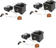 RORPOIR 3pcs Replacement Wall Clock Movement Quartz Mechanism for Cuckoo Clock Nonhook Design Hourly Chime Minimalist Style