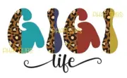 Sublimation Print GiGi Life Leopard Ready To Press Heat Transfer