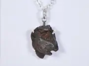 SERICHO Pallasite Meteorite Beautiful Silver Pendant - TOP METEORITE Jewelry