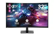 Kogan 32" Curved Full HD 240Hz 1ms FreeSync Gaming Monitor (1920 x 1080)